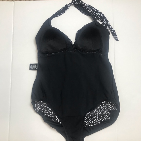 Suddenly Slim Catalina Halter One Piece Swimsuit - Picture 3 of 5